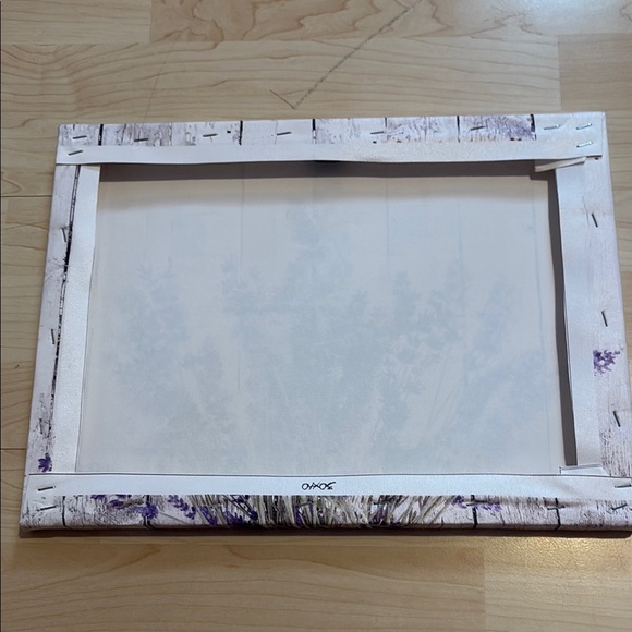 Lavender Floral Canvas Art - Picture 2 of 2